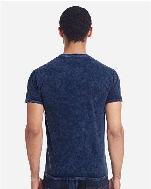 Unisex Mineral Wash T-Shirt - Mineral Navy Back