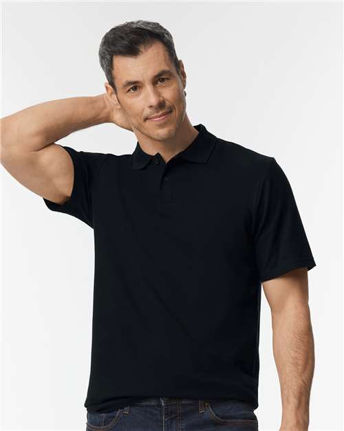 Gildan Unisex Softstyle® Pique Polo - Model Front