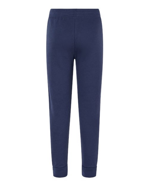 Toddler Sponge Fleece Jogger Sweatpants - Navy Back