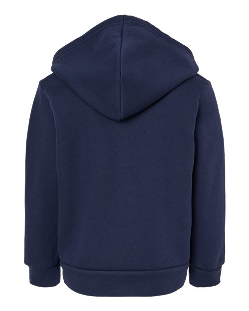 Toddler Sponge Fleece Full-Zip Hoodie Sweatshirt - Navy Back