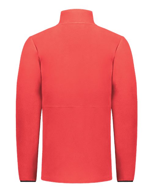 Women's Eco Revive™ Polar Fleece Quarter-Zip Pullover - Scarlet Back
