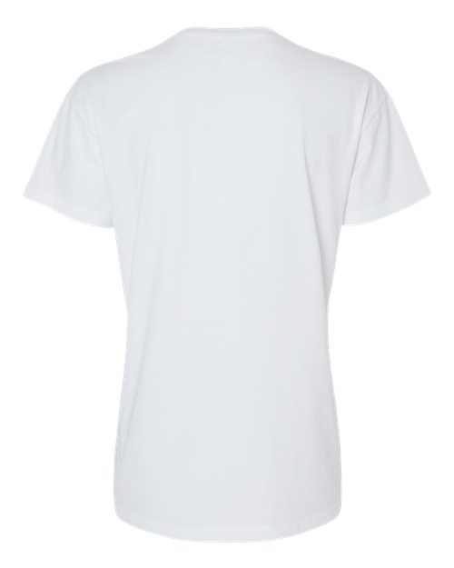 Women's CVC Relaxed T-Shirt - White Back