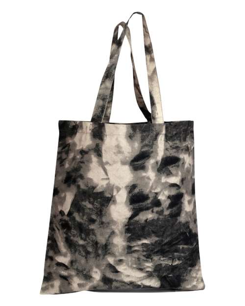 Tie-Dyed Canvas Bag - Stormy Ash Front