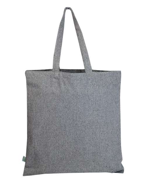 Sustainable Canvas Bag - Steel Grey Front
