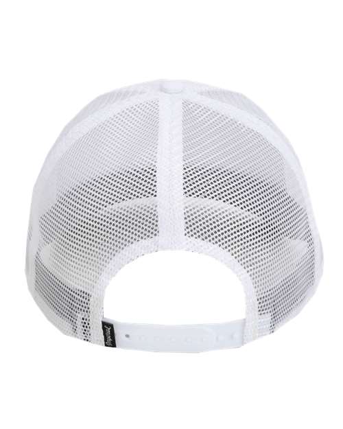 The Night Owl Performance Rope Cap - White/ White Back