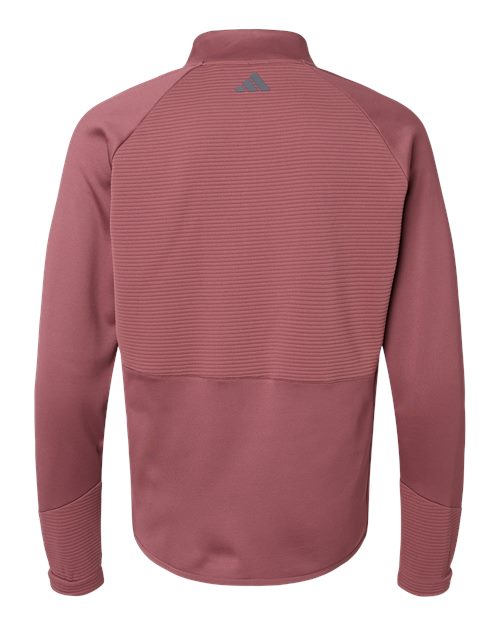 Men's Performance Quarter-Zip Pullover - Quiet Crimson Back