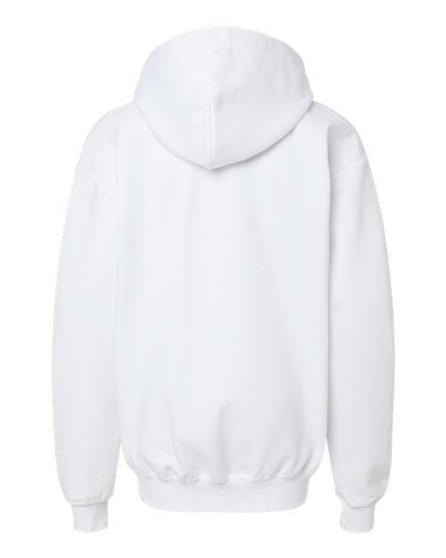 Youth Softstyle® Midweight Hooded Sweatshirt - White Back