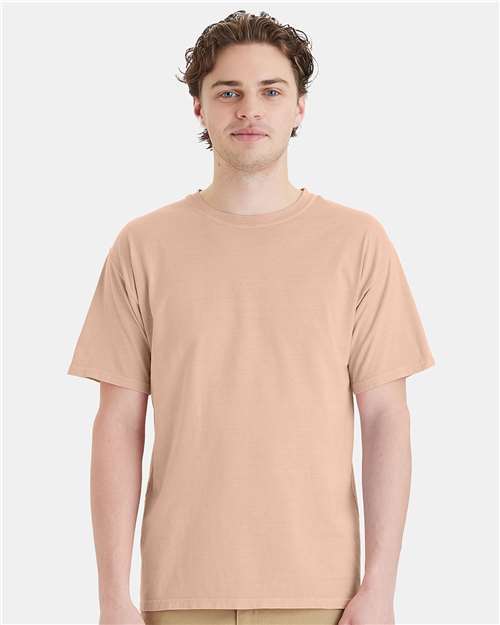 ComfortWash by Hanes Unisex Botanical Dyed T-Shirt - Model Front