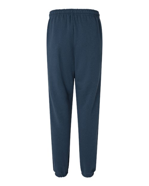 Unisex ReFlex Fleece Sweatpants - Sea Blue Back