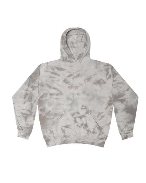 Youth Crystal Wash Hooded Sweatshirt - Crystal Silver Front