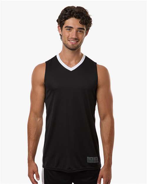 Augusta Sportswear Men's Match-Up Basketball Jersey - Model Front