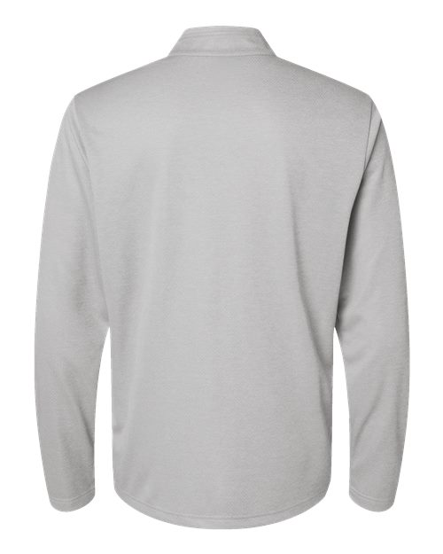 Men's Space Dyed Quarter-Zip Pullover - Grey One Heather Back