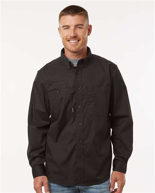 DRI DUCK Men's Craftsman Woven Shirt - Model Front
