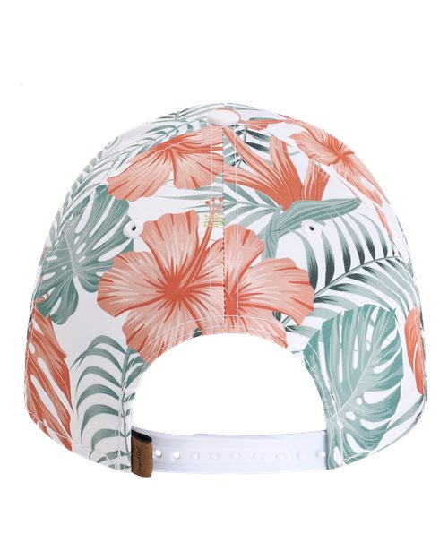 The Outtasite Cap - White Multi Back