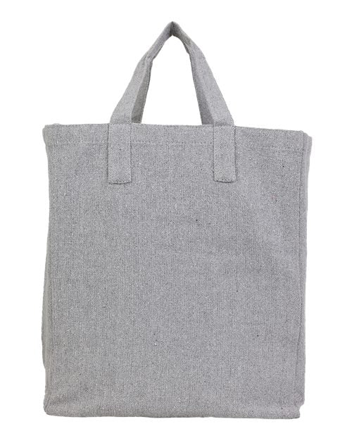 Sustainable Grocery Bag - Steel Grey Back