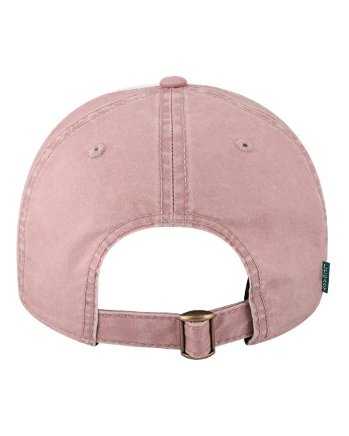 Terra Twill Cap - White/ Dusty Rose Back