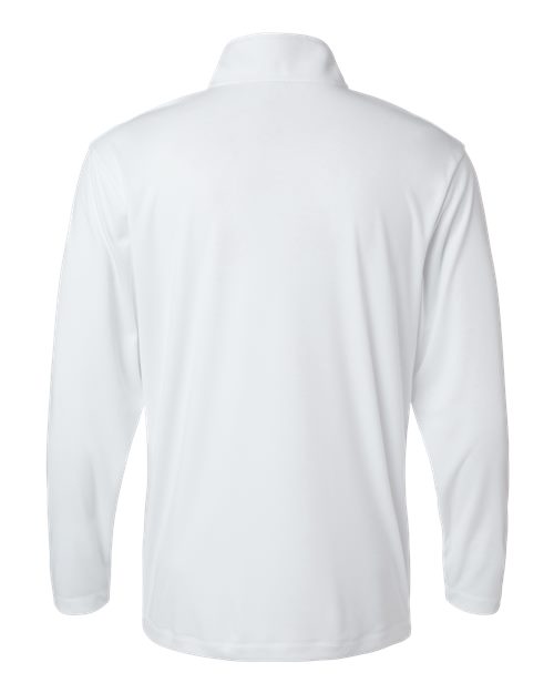 Men's Pro-Lock Performance Quarter-Zip Pullover - White Back