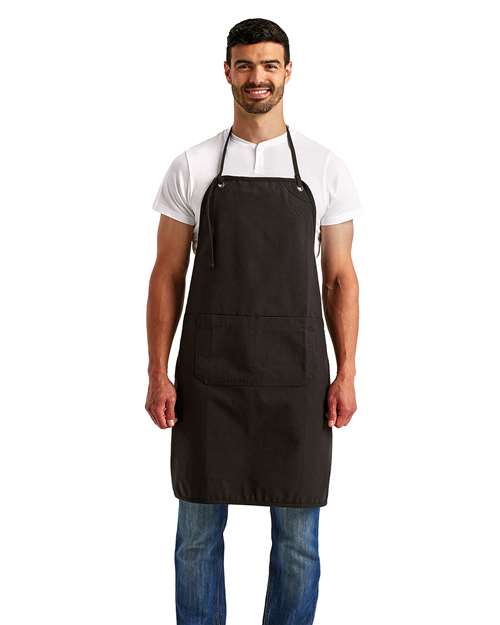 Artisan Collection by Reprime Artisan's Choice Double Pocket Canvas Apron - Model Front