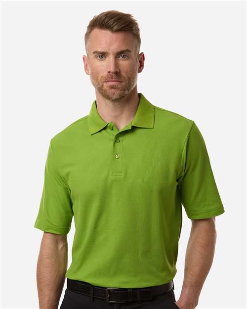 CORE365 Men's Resolve CVC Performance Pique Polo - Model Front