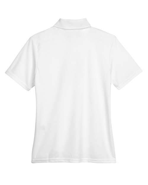 Women's Origin Performance Piqué Polo - White Back