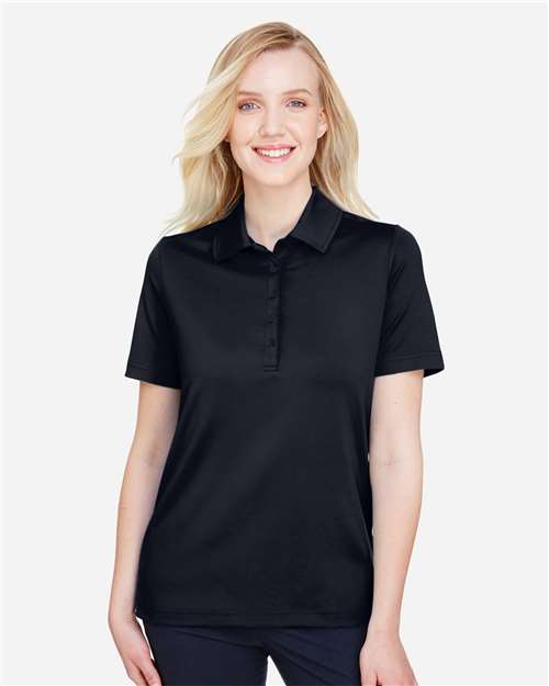 Devon & Jones Women's CrownLux Performance® Range Flex Polo - Model Front