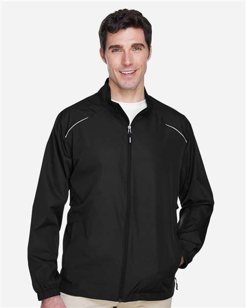 CORE365 Men's Techno Lite Motivate Unlined Lightweight Jacket - Model Front