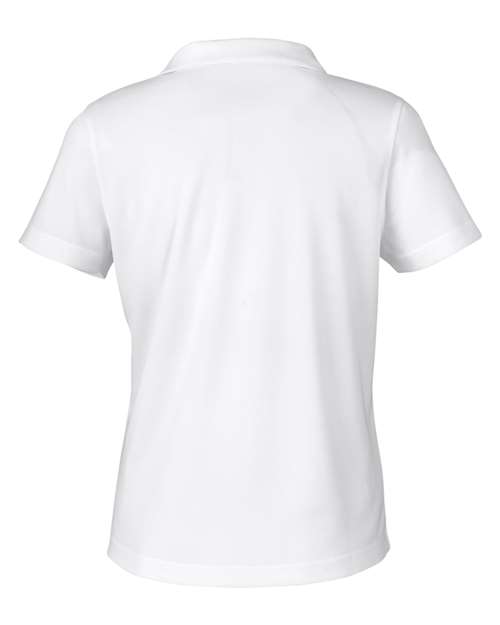 Women's Market Snag Protect Mesh Polo - White Back