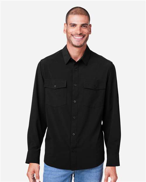CORE365 Men's Ultra UVP® Marina Shirt - Model Front