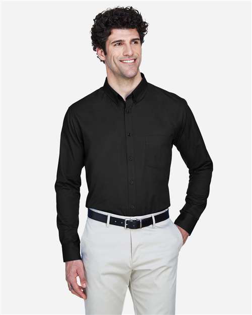 CORE365 Men's Operate Twill Dress Shirt - Model Front