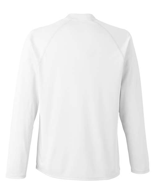 Unisex Ultra UVP™ Marina Raglan Long Sleeve T-Shirt - White Back