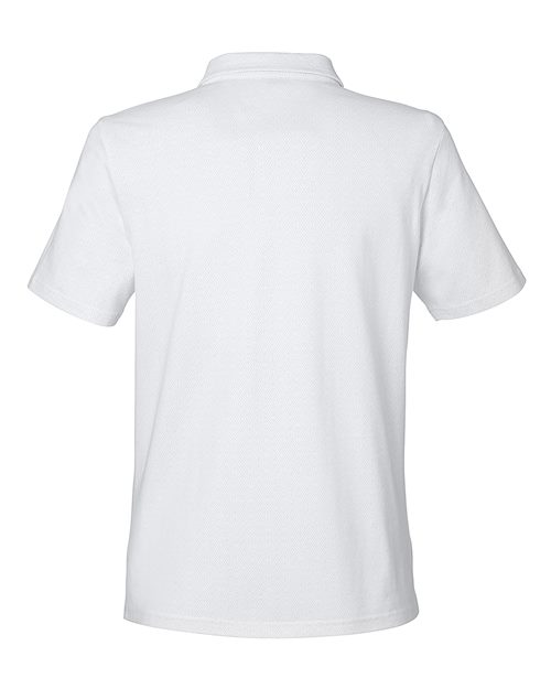Women's Crownlux Performance® Geo Polo - White/ Silver Back