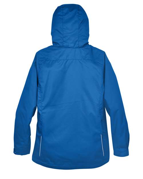 Women's 3-in-1 Jacket with Fleece Liner - True Royal Back