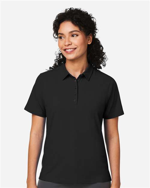 Devon & Jones Women's Raleigh Stretch Polo - Model Front