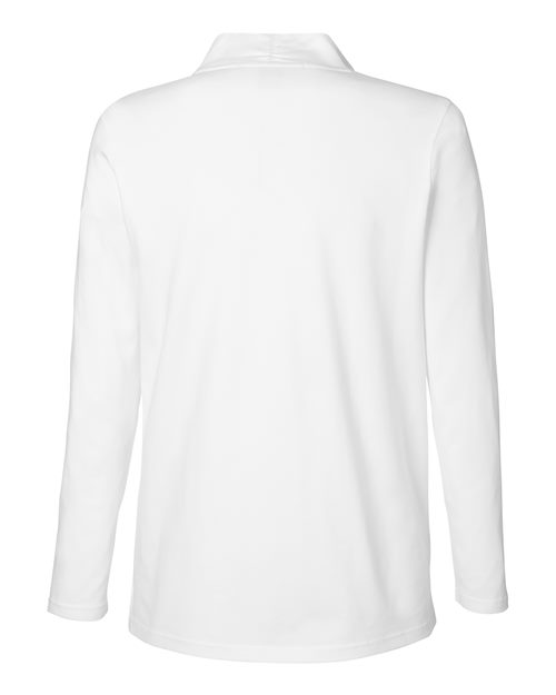 Women's Raleigh Shawl Collar Knit Top - White Back