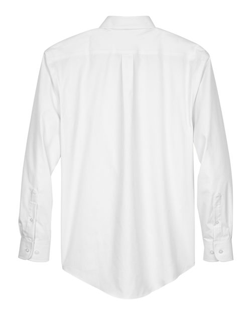 Men's Crown Collection® Oxford Woven Dress Shirt - White Back