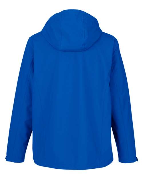 Men's Barrier Rain Jacket - True Royal Back