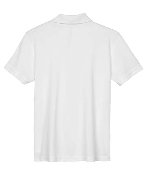 Youth Origin Performance Piqué Polo - White Back