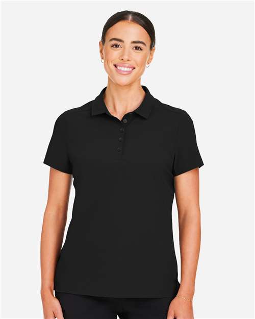 Devon & Jones Women's CrownLux Performance® Windsor Welded Polo - Model Front