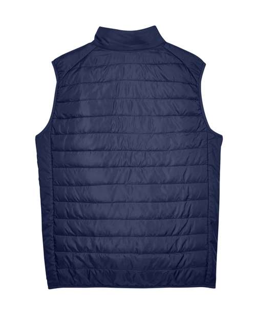 Men's Prevail Packable Puffer Vest - Classic Navy Back