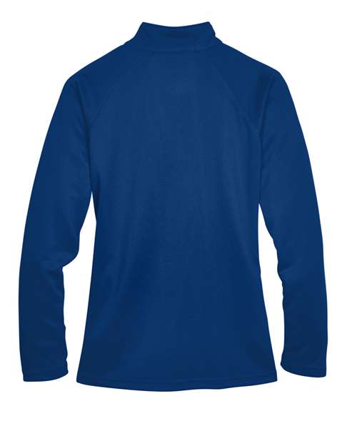 Women's Stretch Tech-Shell® Compass Quarter-Zip Pullover - True Royal Back
