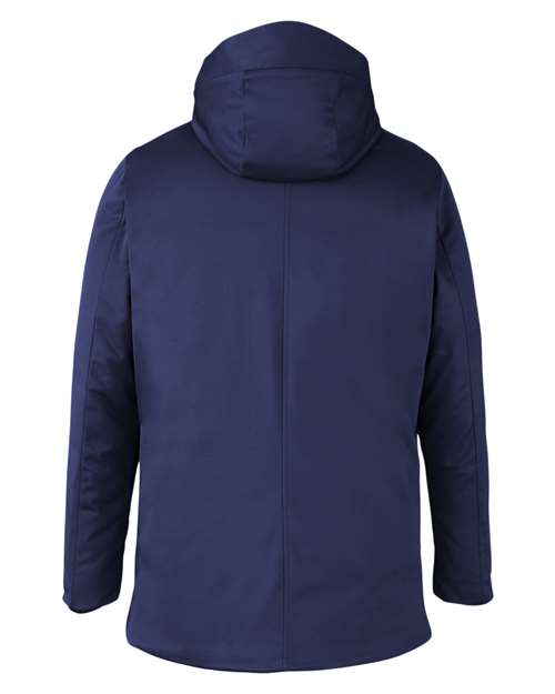 Unisex Techno Lite Flat-Fill Insulated Jacket - Classic Navy Back