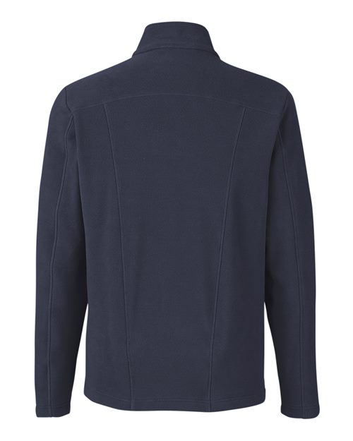 Men's CrownLux Performance® Fleece Full-Zip Jacket - Navy Back