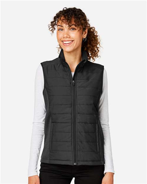 Devon & Jones Women's New Classics® Charleston Hybrid Vest - Model Front