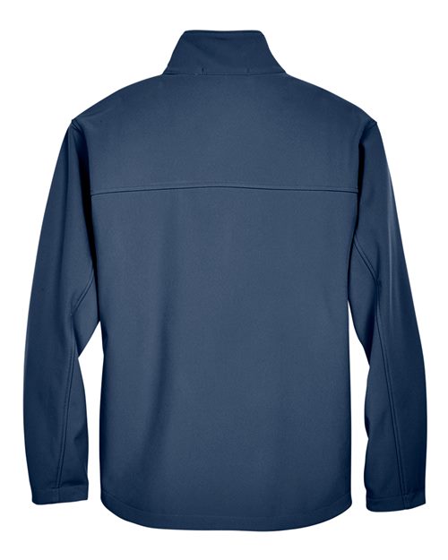 Men's Soft Shell Jacket - Navy Back