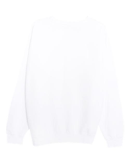 Unisex Premium Crewneck Sweatshirt - White Back