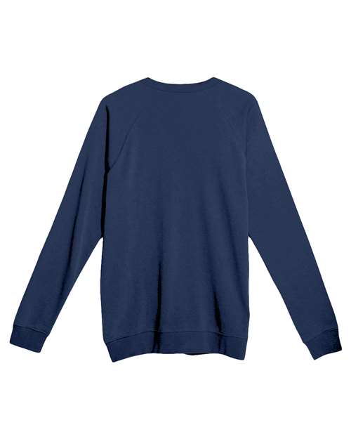 Unisex French Terry Crewneck Sweatshirt - Navy Back