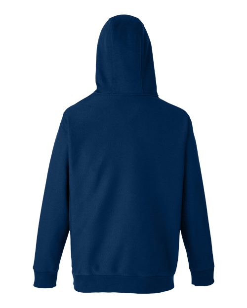 Unisex Zone HydroSport™ Heavyweight Quarter-Zip Hooded Sweatshirt - Sport Dark Navy Back