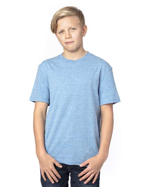 Youth Triblend T-Shirt - Royal Triblend Front