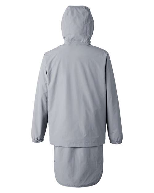 Unisex Zone HydroSport™ Storm Flap Jacket - Sport Graphite Back
