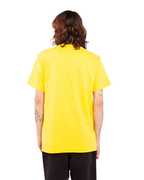 Unisex Active T-Shirt - Yellow Back